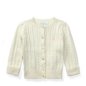 Ralph Lauren Ivory Cable Knit Sweater